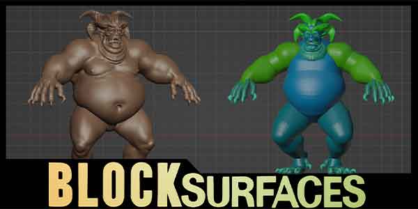 پلاگین بلندر Blocksurfaces