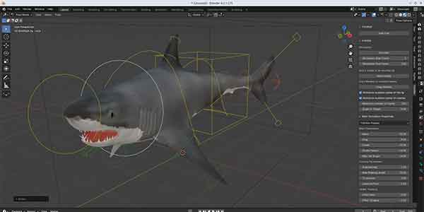 پلاگین بلندر FishSim