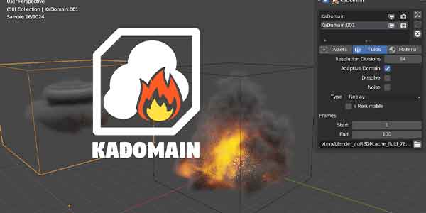 پلاگین بلندر Kadomain