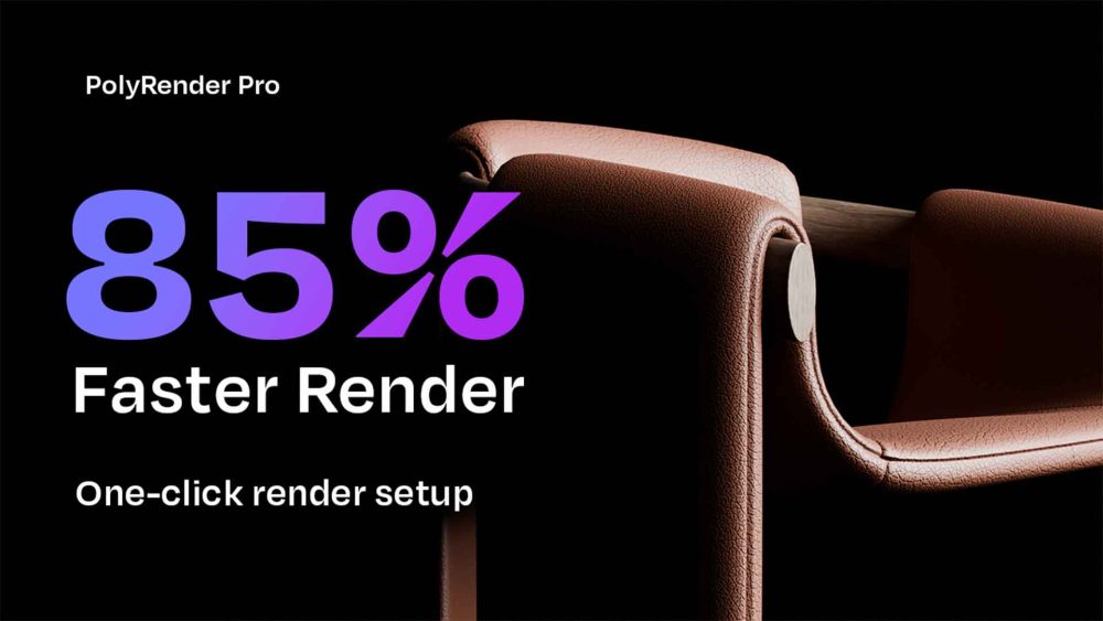 پلاگین بلندر Poly Render Pro