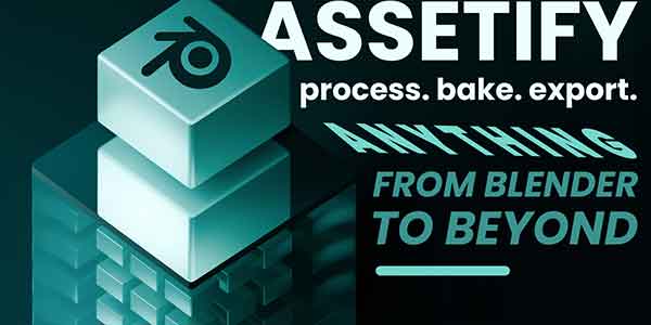 پلاگین بلندر Assetify