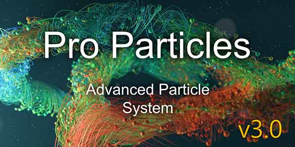 پلاگین بلندر Pro Particles