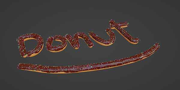 پلاگین بلندر Procedural Donut