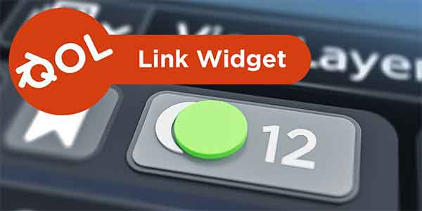 پلاگین بلندر Qol Tools: Link Widget