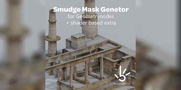 پلاگین بلندر Smudge Mask Generator