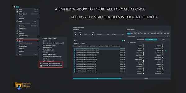 پلاگین بلندر Universal Multi Importer