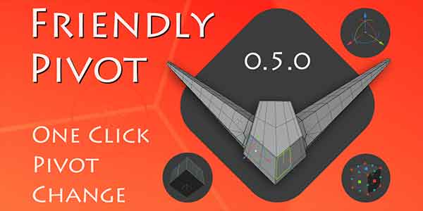 پلاگین بلندر Blender Friendly Pivot