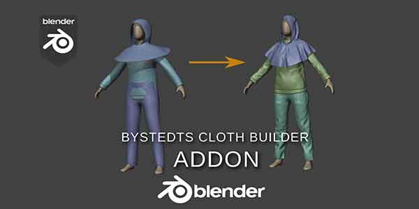 پلاگین بلندر Bystedts cloth builder