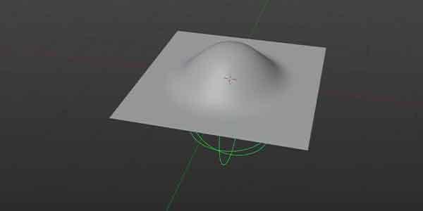 پلاگین بلندر Deform Mesh by other Object