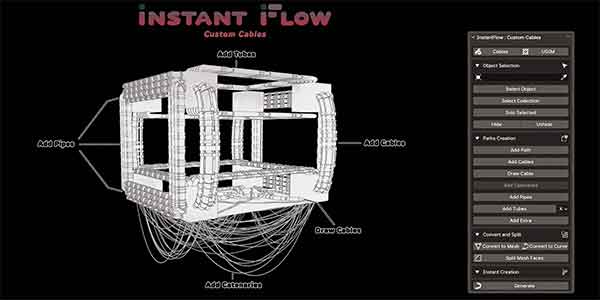 پلاگین بلندر Instantflow