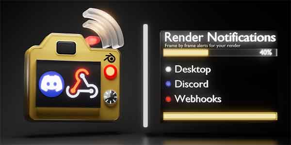 پلاگین بلندر Render Notifications
