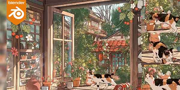 پلاگین بلندر Stylized Asset Suite