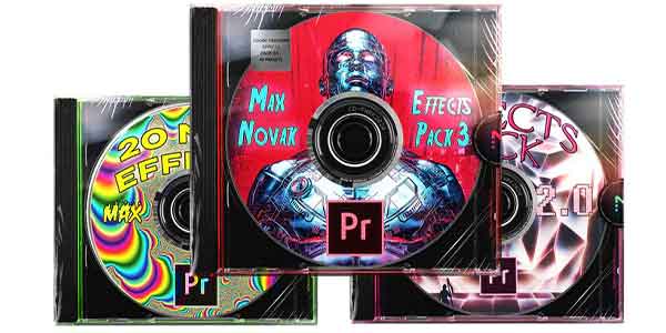 پریست پریمیر پرو Max Novak Effects Pack