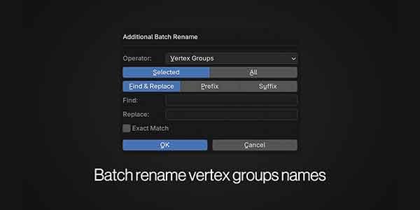 پلاگین بلندر Additional Batch Rename-2 پلاگین بلندر Additional Batch Rename