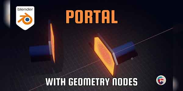 پلاگین بلندر Portal Geometry Nodes