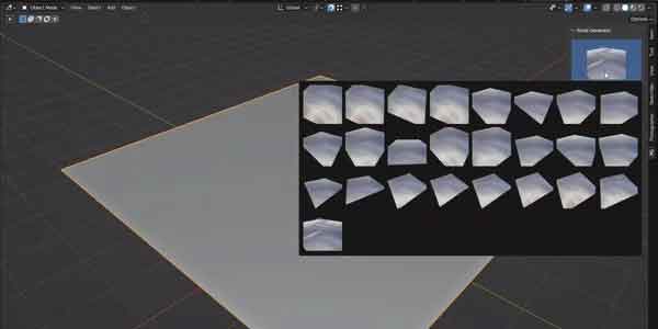 پلاگین بلندر Scifi Panel Generator