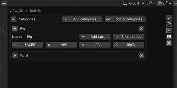 پلاگین بلندر N Panel Sub Tabs-6 پلاگین بلندر N Panel Sub Tabs