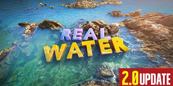 پلاگین بلندر Real Water