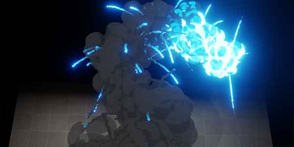 پلاگین بلندر Sprite Particles For Realtime Vfx With Geonodes-2 پلاگین بلندر Sprite Particles For Realtime Vfx With Geonodes