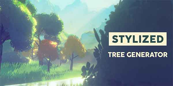 پلاگین بلندر Stylized Tree Asset Generator