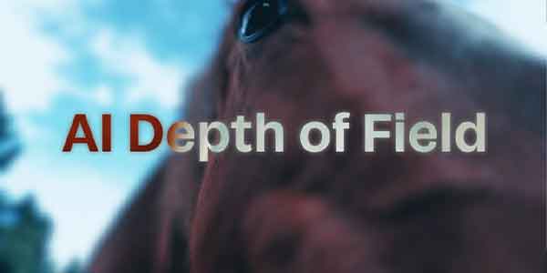 پلاگین افترافکت و پریمیر پرو AI Depth of Field