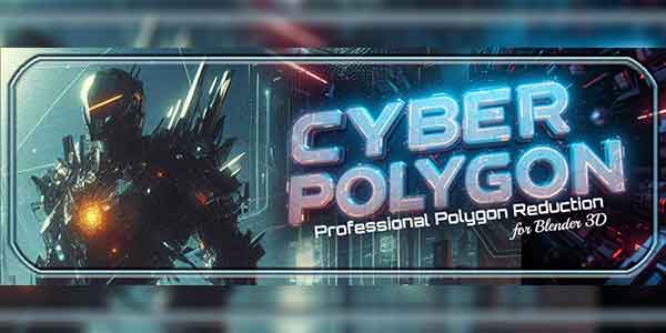 پلاگین بلندر CyberPolygon