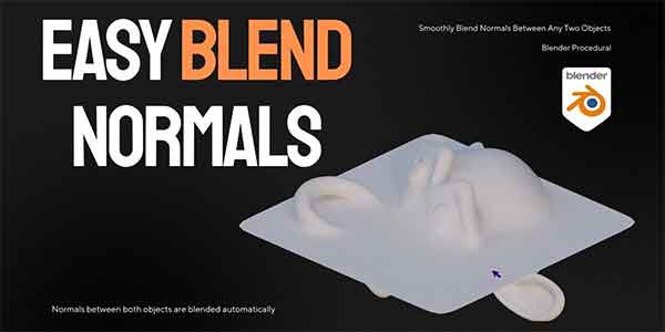 پلاگین بلندر Easy Blend Normals