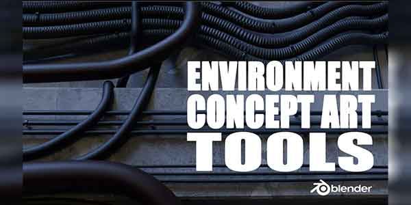 پلاگین بلندر Environment Concept Art Tools