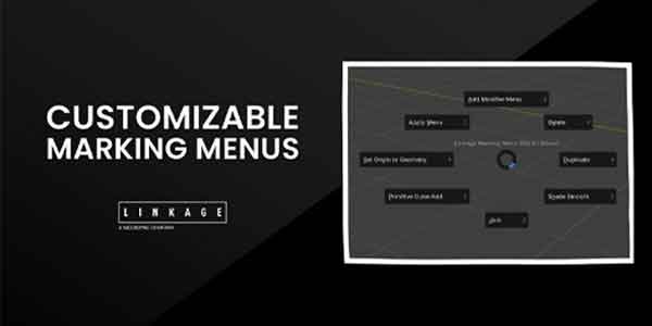 پلاگین بلندر Linkage Marking Menu