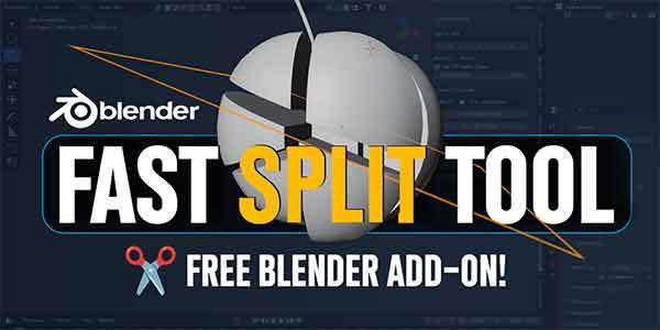 پلاگین بلندر One-Click Split