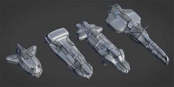 پلاگین بلندر Random Starship-2 پلاگین بلندر Random Starship