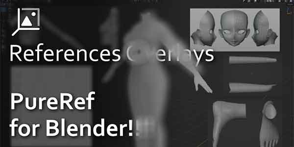 پلاگین بلندر References Overlays