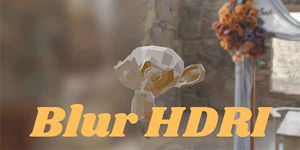پلاگین بلندر Blur HDRI
