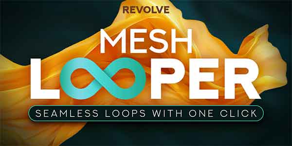 پلاگین بلندر Revolve Mesh Looper